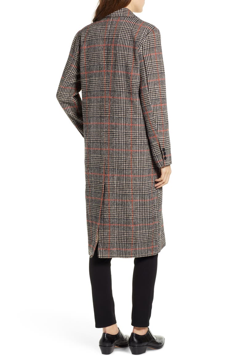 Plaid Duster Jacket, Alternate, color, PLAID