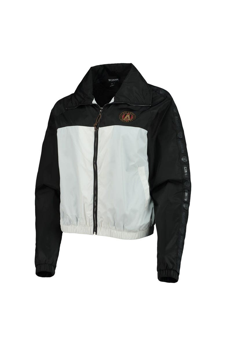 THE WILD COLLECTIVE Women's The Wild Collective Black Atlanta United FC Anthem Full-Zip Jacket, Alternate, color, Black