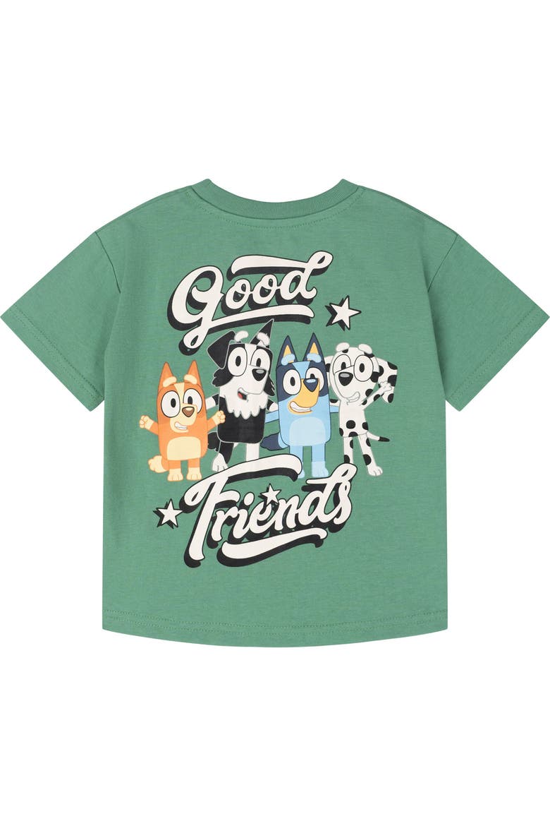 2-Piece Tee and Pants Set, Alternate, color, Bluey Sage Green Gray