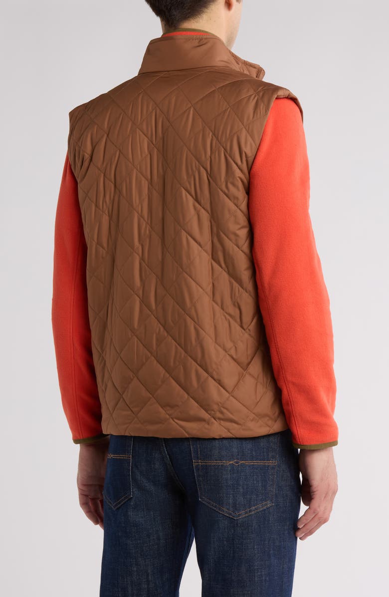 Brooks Brothers Water Repellent Diamond Quilted Vest, Alternate, color,