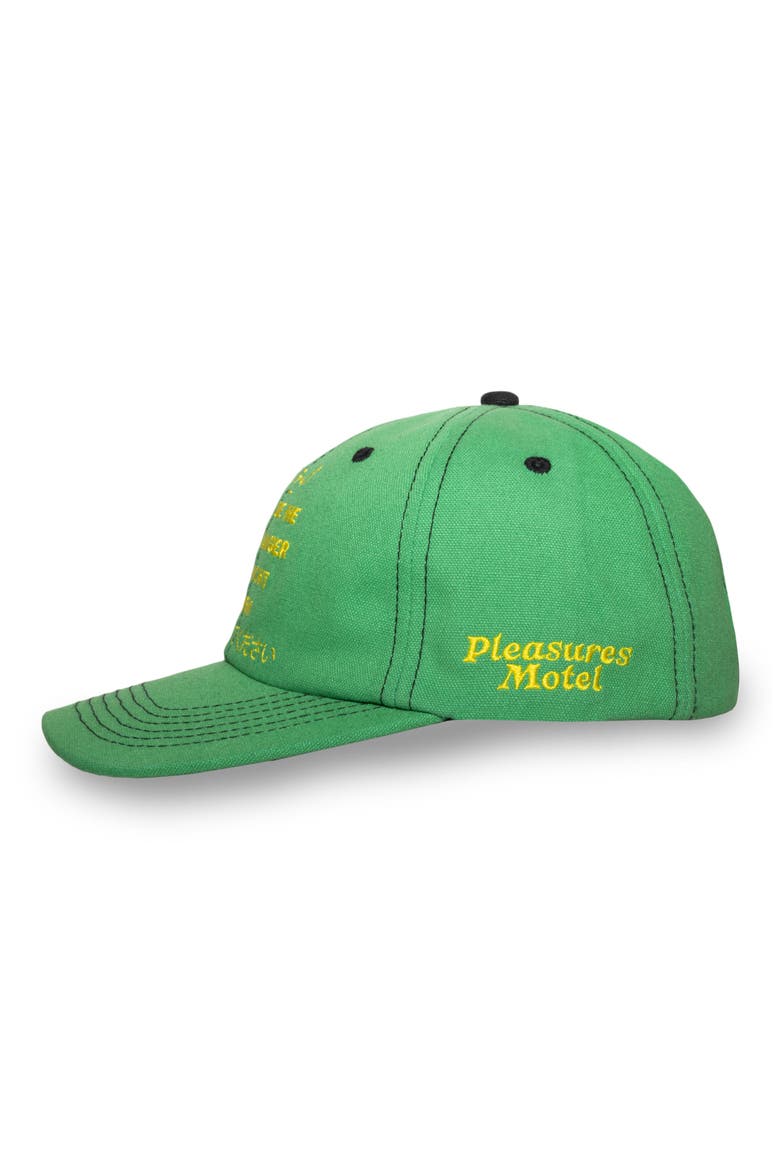 Disturb Cotton Twill Baseball Cap, Alternate, color, GREEN