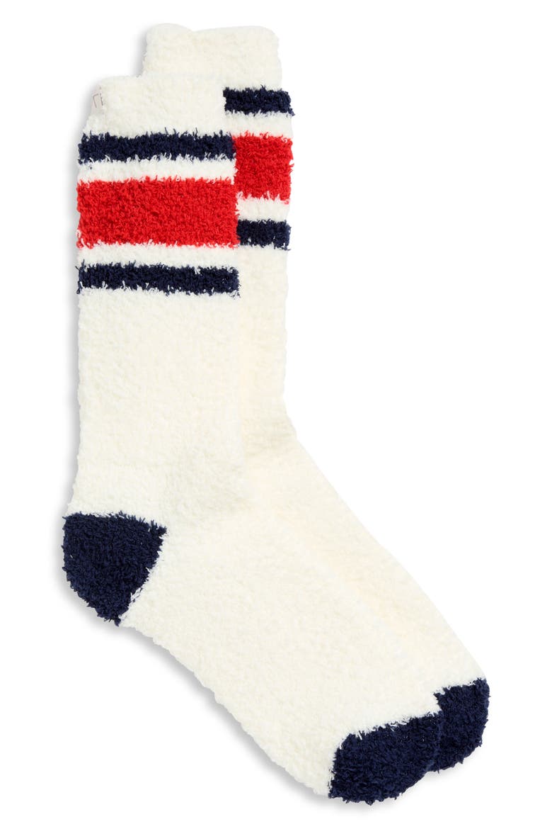 CozyChic® Stripe Socks, Main, color, MARINE MULTI