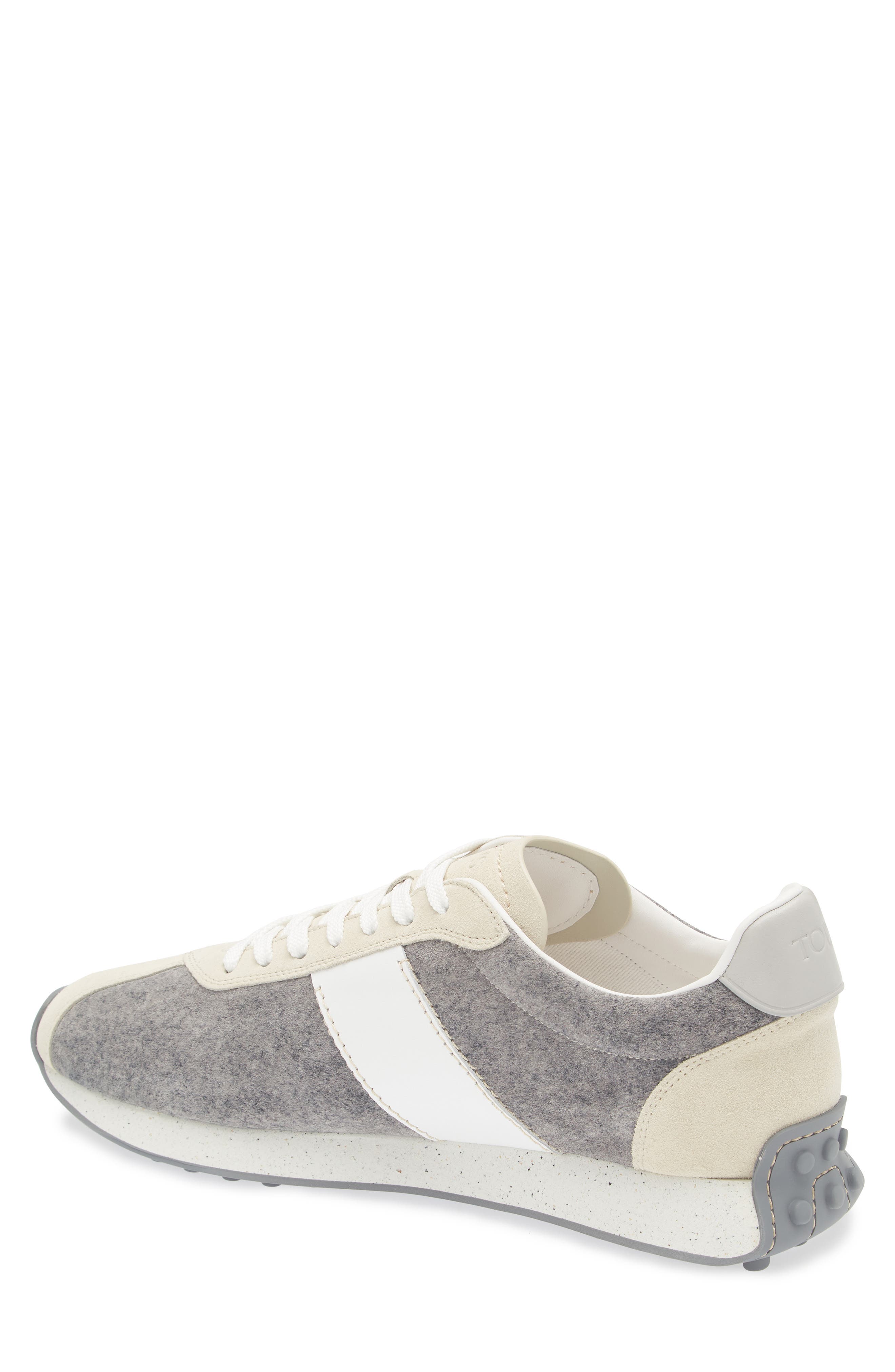 Tod's Sportivo Colorblock Sneaker, Alternate, color, Dark Grey
