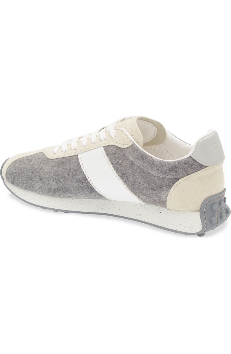 Tod's Sportivo Colorblock Sneaker, Alternate, color, Dark Grey
