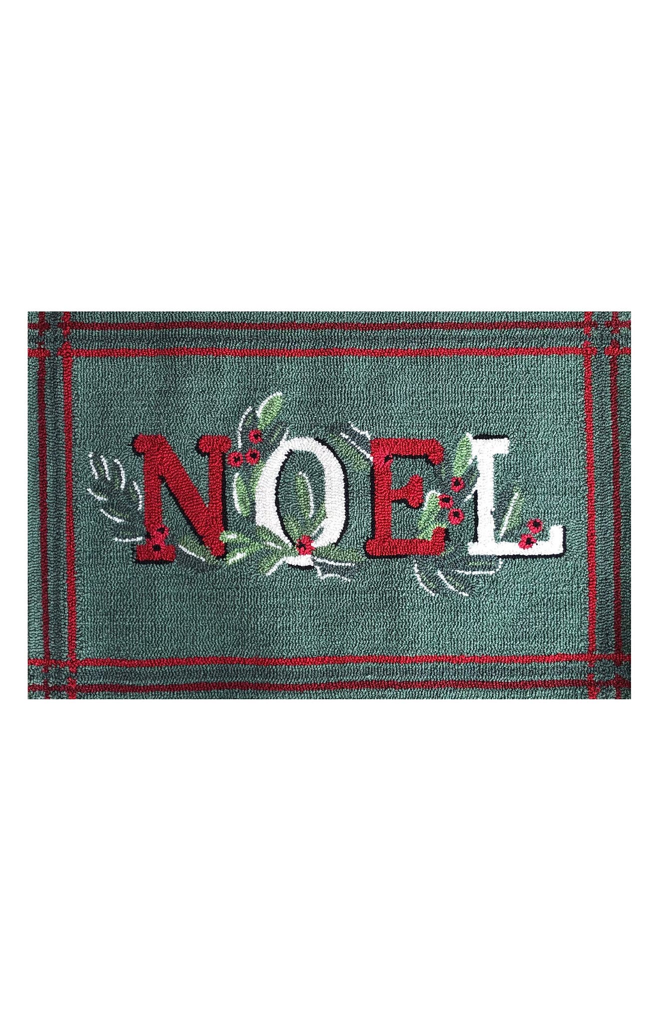 R16 HOME Noel Embroidered Doormat