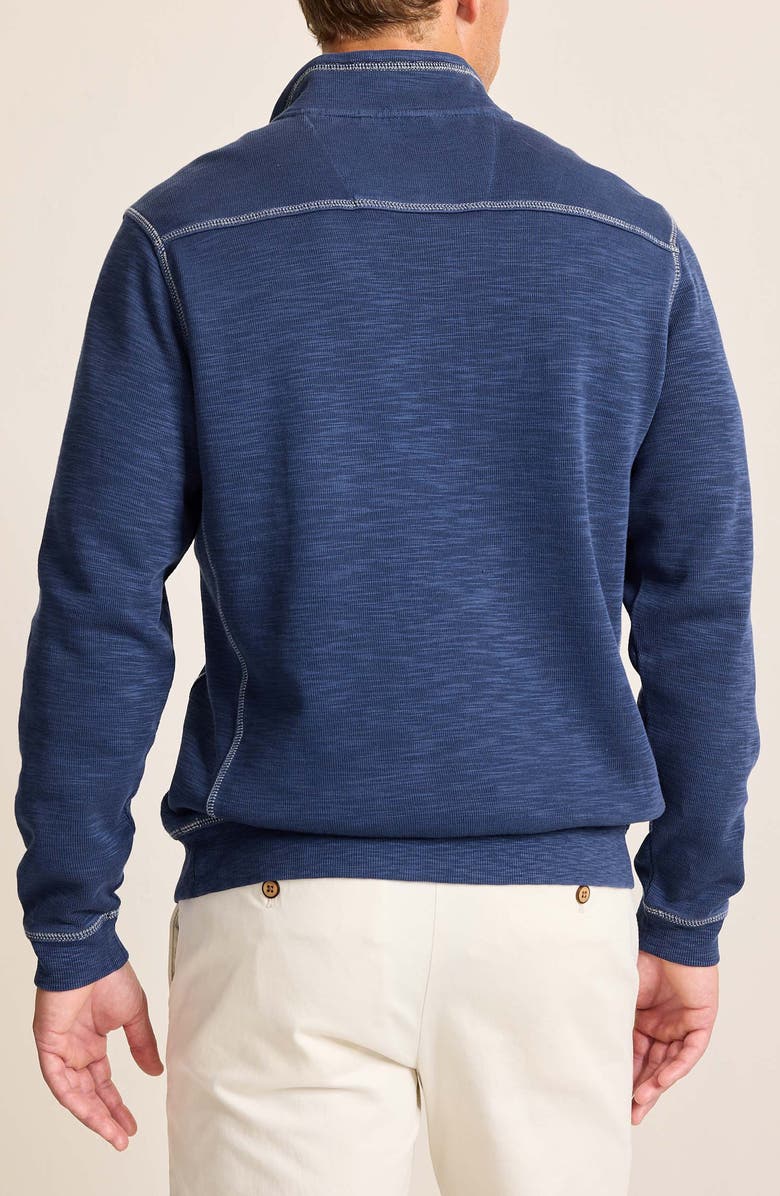 Tommy Bahama Tobago Half Zip Pullover, Alternate, color, Island Navy
