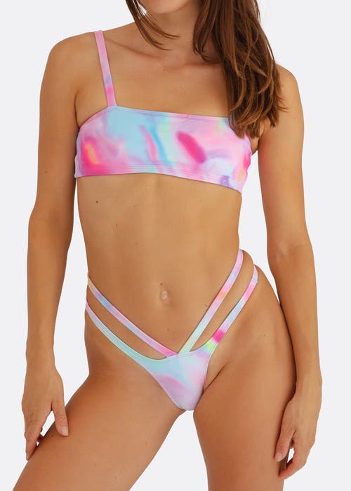 Minimale Animale Utopia Brief Bikini Bottom in Caribbean Print at Nordstrom, Size Small