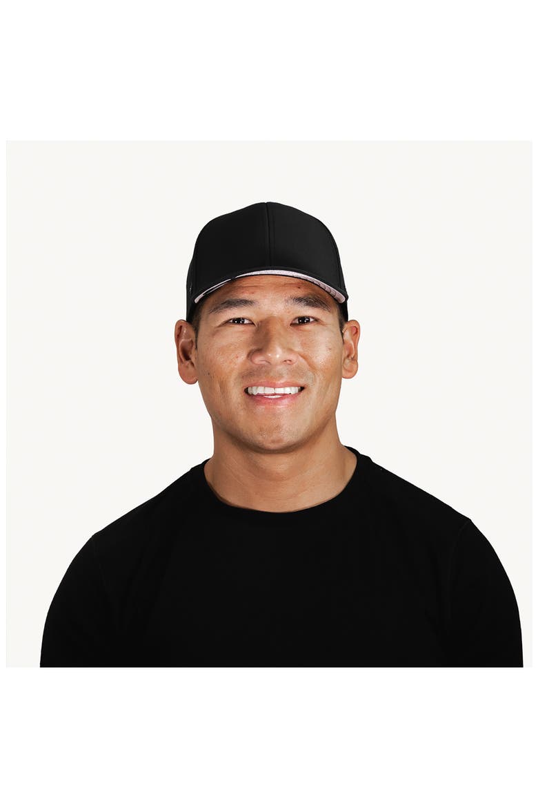 A-Game Hydro Performance Snapback Hat, Alternate, color, BLACK