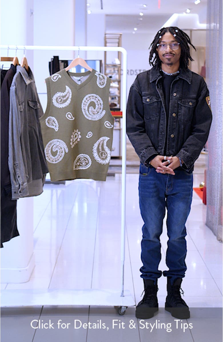 Paisley Sweater Vest, sales video thumbnail