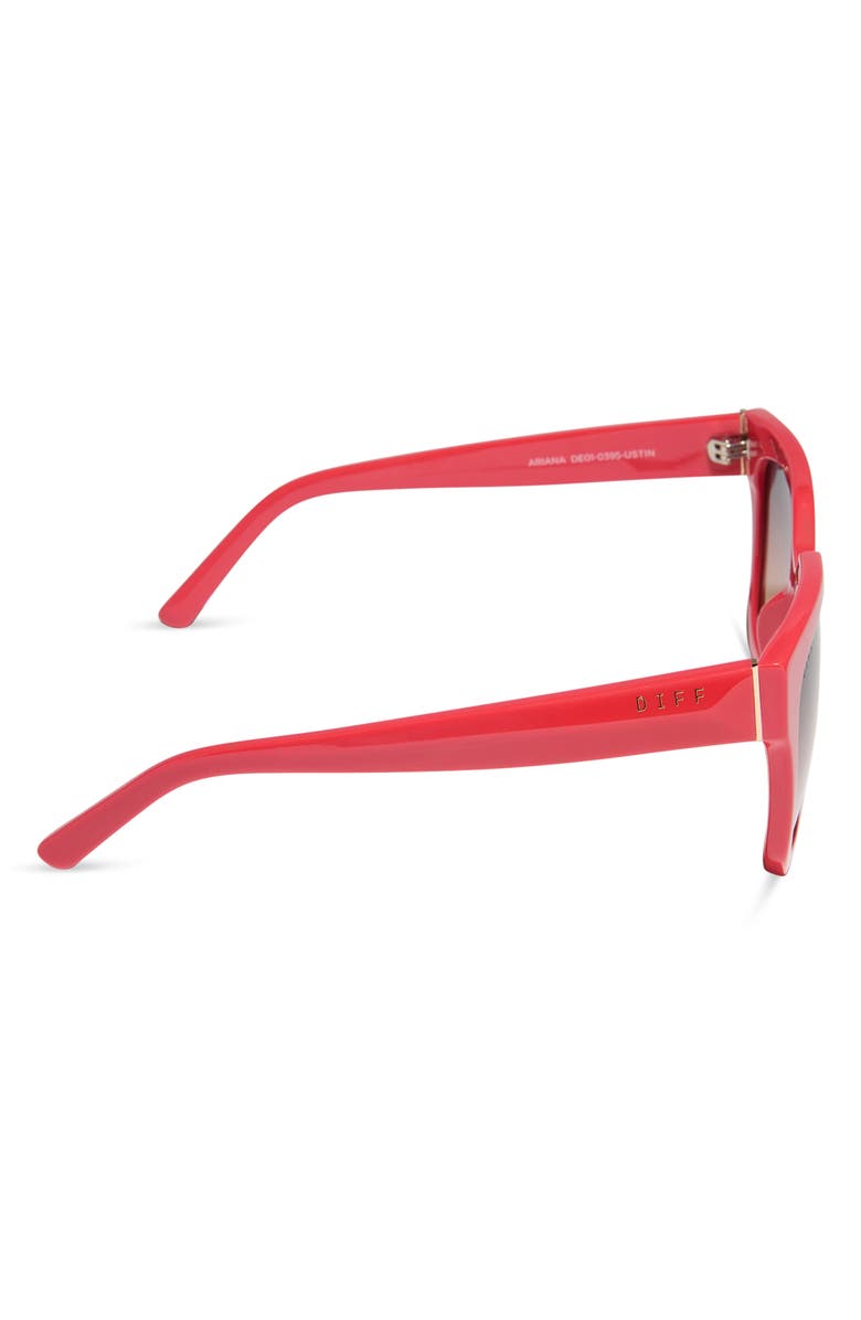 DIFF Ariana 54mm Gradient Square Sunglasses, Alternate, color, Sunset / Twilight Gradient