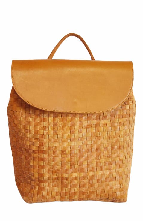 Elsa Basketweave Backpack