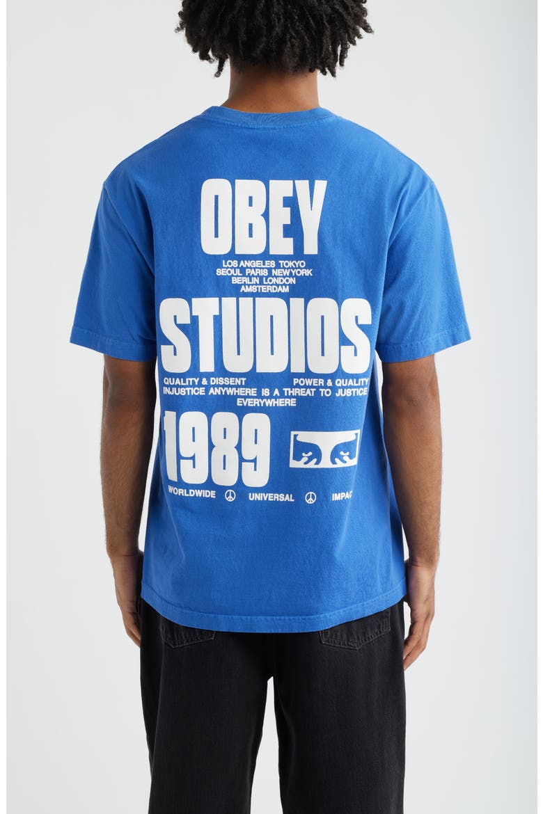 Stamped Graphic T-Shirt, Alternate, color, PIGMENT ELECTRIC INDIGO