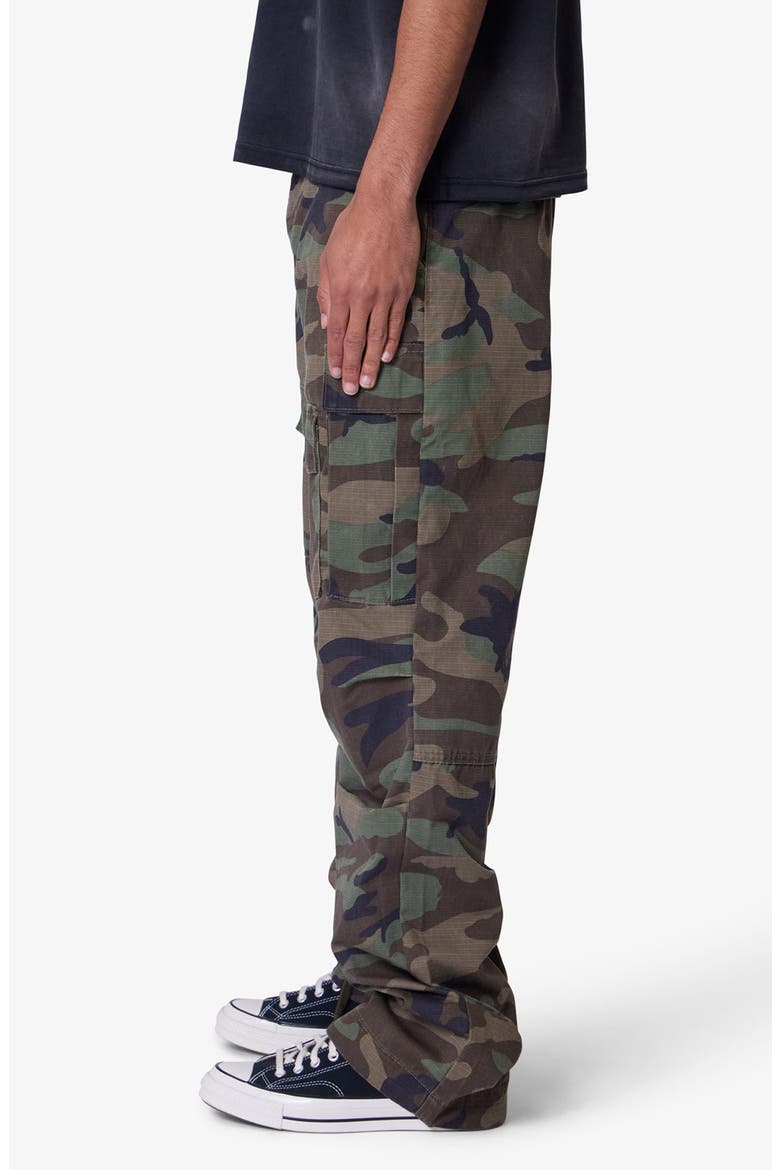 Camo Print Ultra Baggy Ripstop Cargo Pants, Alternate, color, CAMO