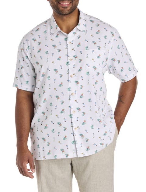 Big & Tall Fiesta Fizz IslandZone® Sport Shirt