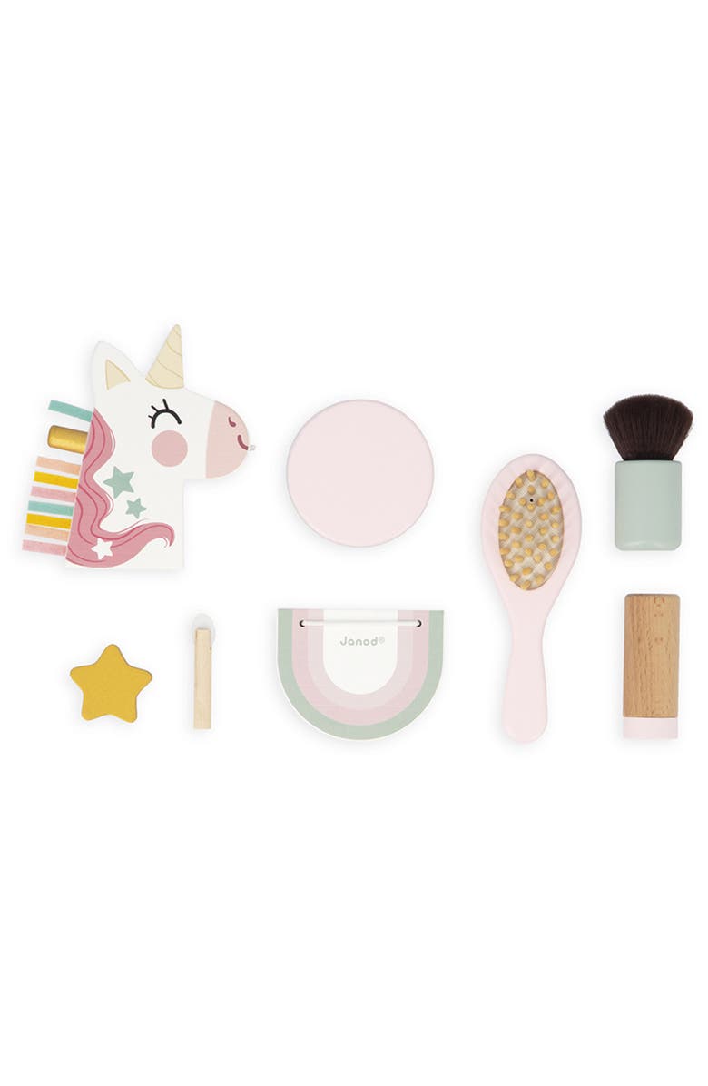 Janod Unicorn Mini Dressing Table Toy, Alternate, color, White