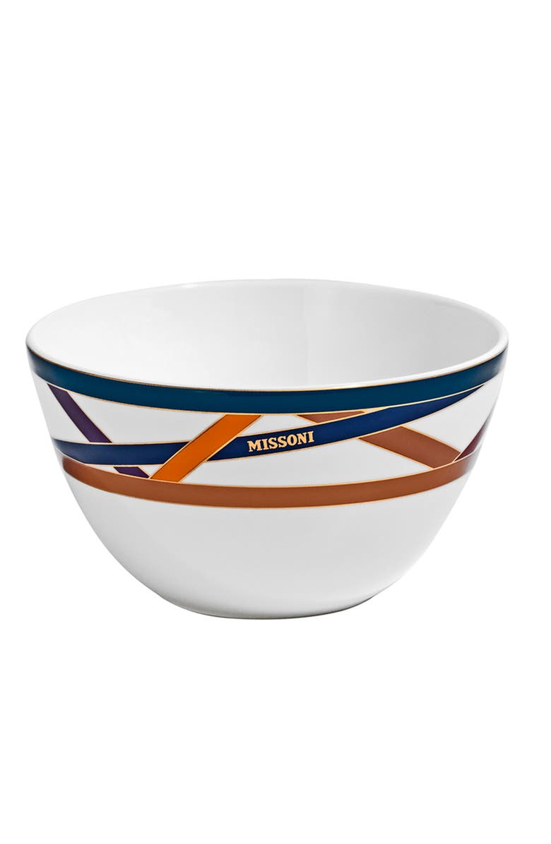 Missoni Home Tableware Rice Bowls NASTRI Set of 2 Multicolor diam. 4.5", H 2.3", Main, color, Multicolor
