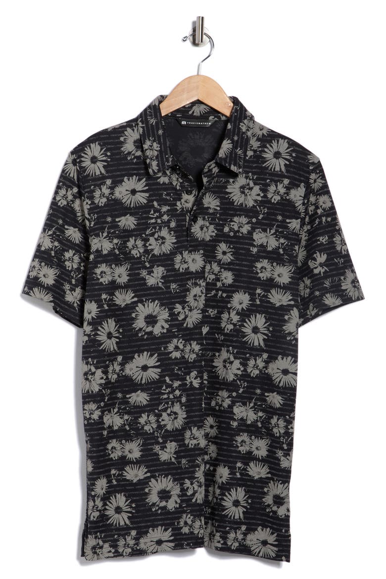 Shaded Grove Polo, Alternate, color, BLACK