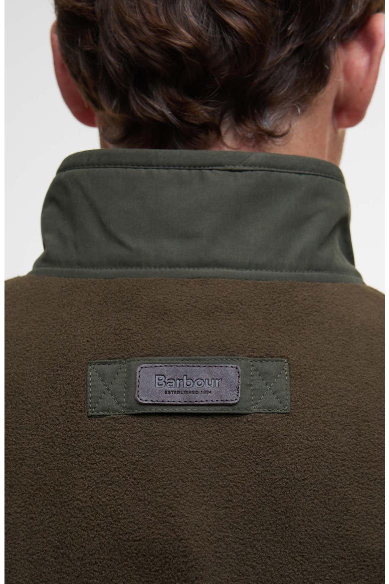Lowich Fleece Quilted Vest, Alternate, color, OLIVE