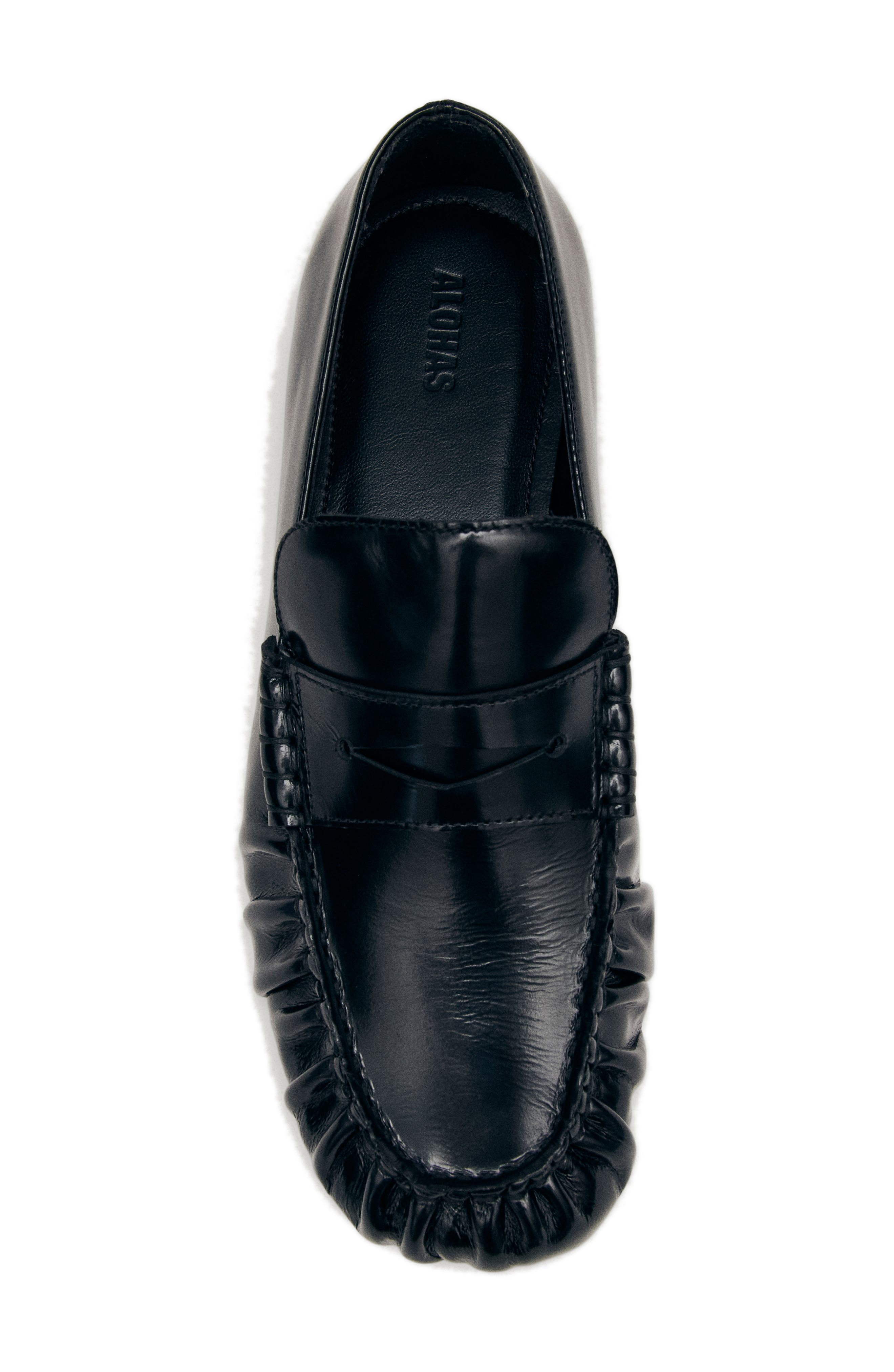 ALOHAS Aven Penny Loafer, Alternate, color, Black