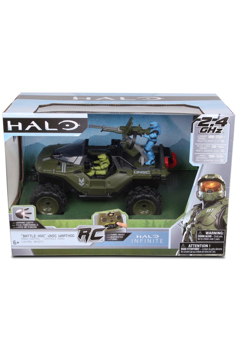 Battle Hog UNSC Warthog Remote Contol Vehicle, Alternate, color, Multicolored
