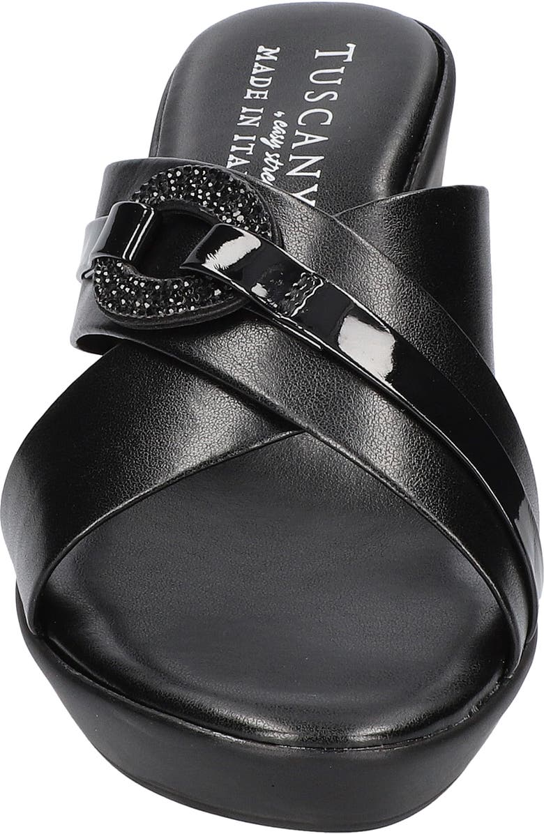 TUSCANY by Easy Street<sup>®</sup> Sabina Wedge Sandal, Alternate, color,