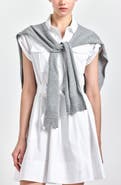Derek Lam 10 Crosby The Cotton & Wool Shrug