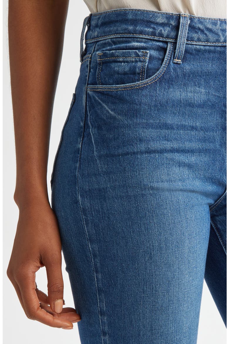 Mira Crop Micro Bootcut Jeans, Alternate, color, STOCKTON
