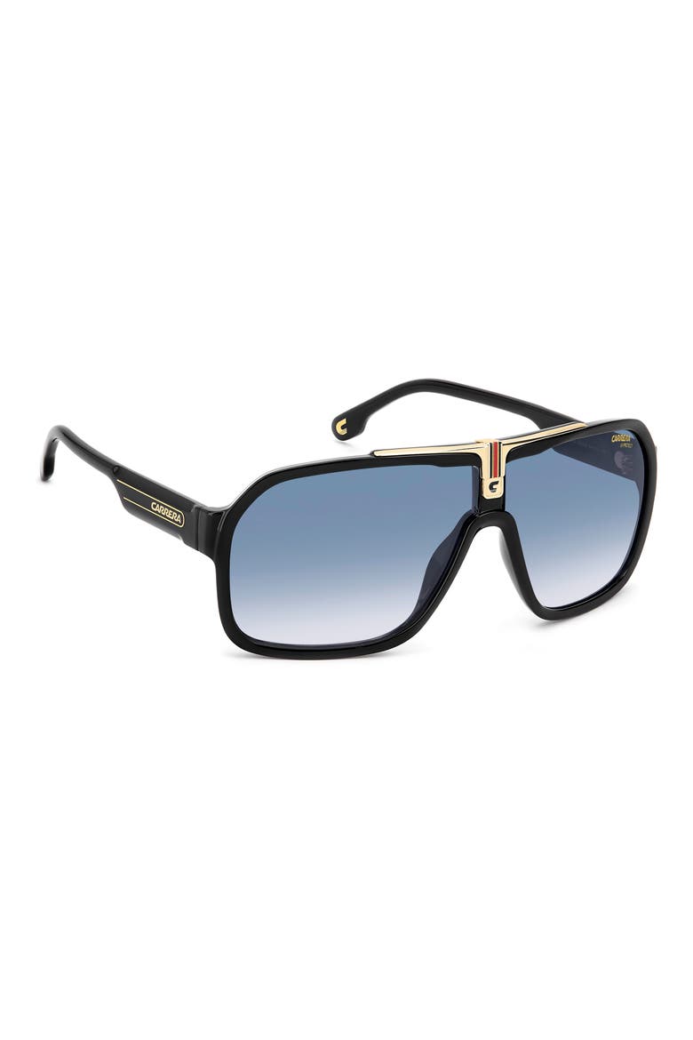 64mm Oversize Gradient Navigator Sunglasses, Alternate, color, 02M2-08