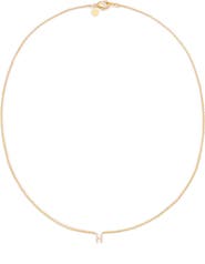 Petit Moments Call Me By Your Name Initial Pendant Necklace