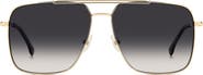 Victoria Beckham VB 1019/S 60mm Rectangular Aviator Sunglasses
