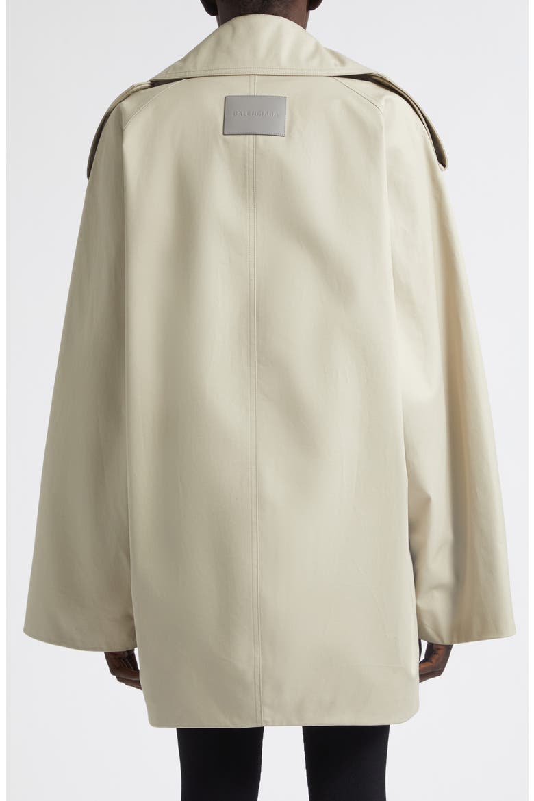 Double Breasted Cotton Twill Trench Coat, Alternate, color, 9710 BEIGE