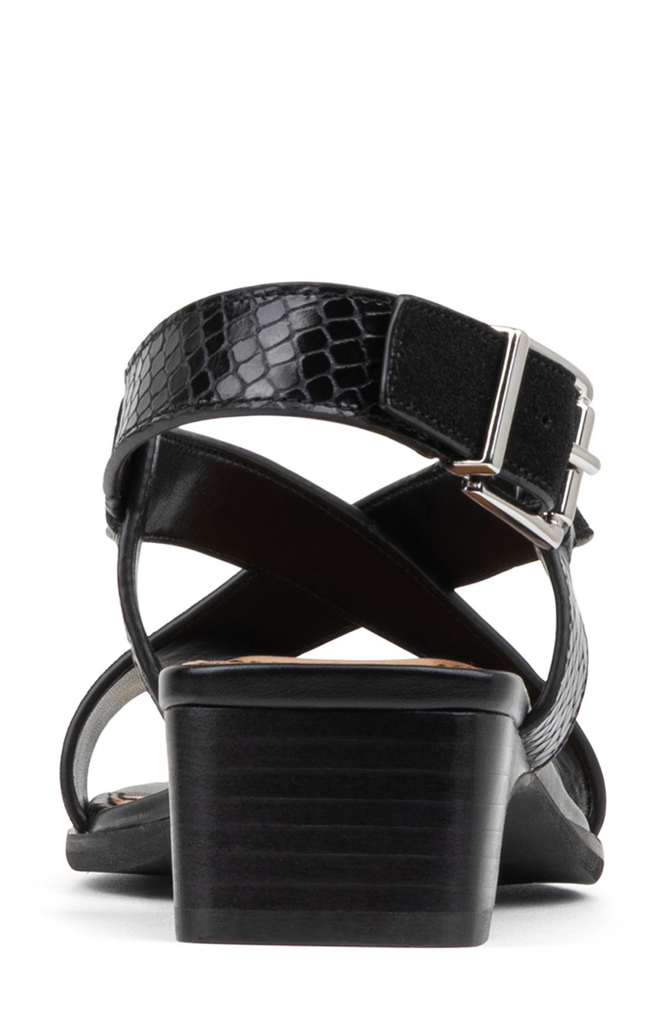 Donald Pliner Charita Toe Loop Sandal, Alternate, color, Black
