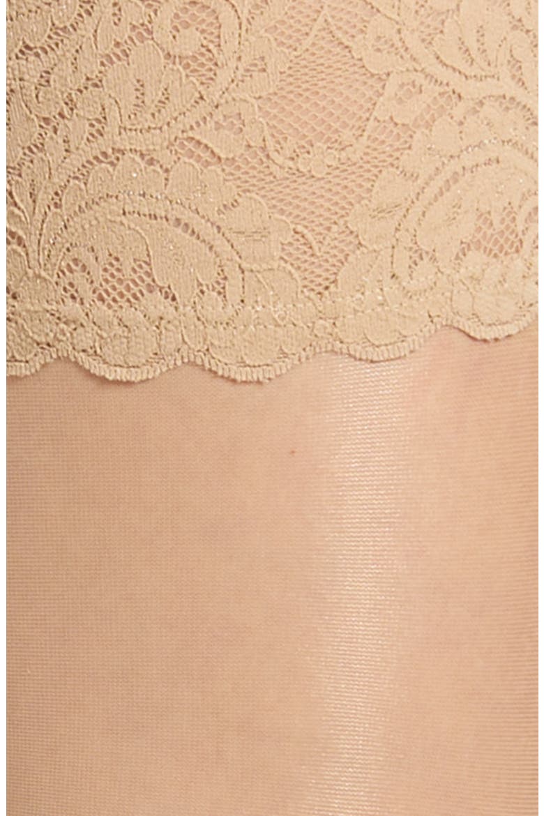 Satin Touch 20 Stay-Up Stockings, Alternate, color, COSMETIC