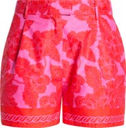 SUGARLIPS Rency Floral Arvery Pleated Shorts