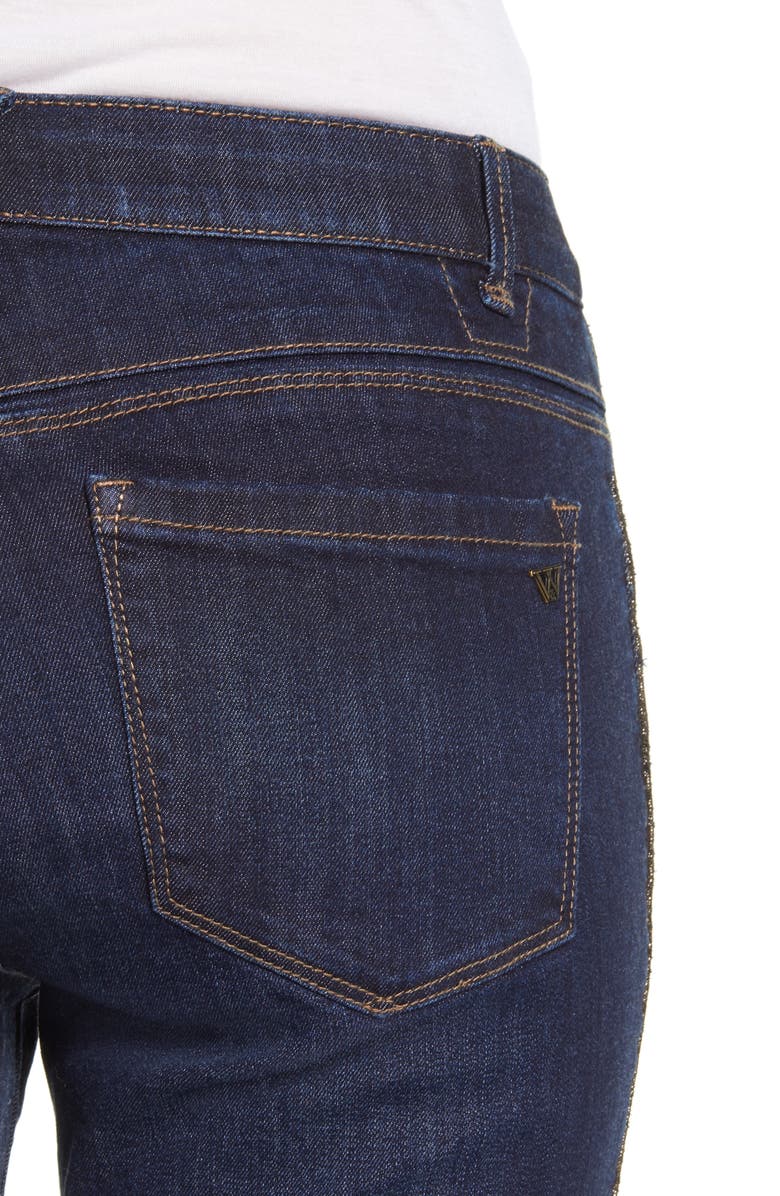 Wit & Wisdom Ab-Solution High Waist Modern Skinny Ankle Jeans, Alternate, color, 