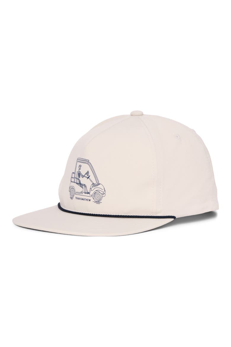 Lost Mapes Snapback Golf Cap, Main, color, MOONBEAM