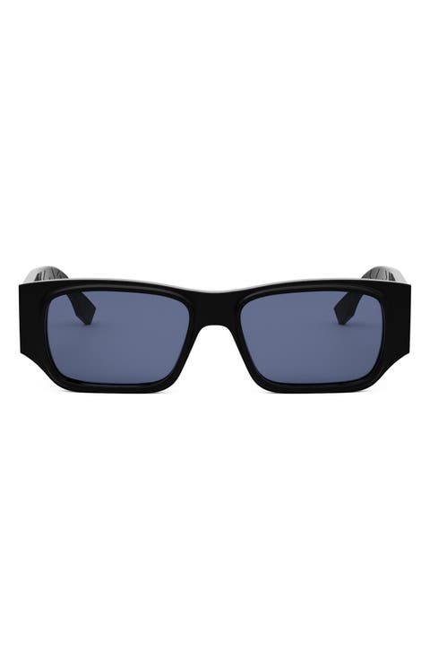 FF Squared 54mm Rectangular Sunglasses