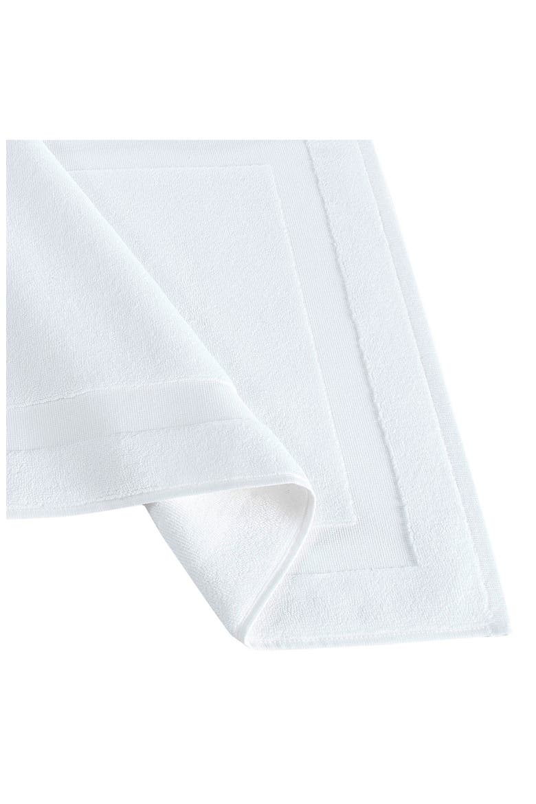 Solid Signature Cotton Bath Mat, Alternate, color, WHITE