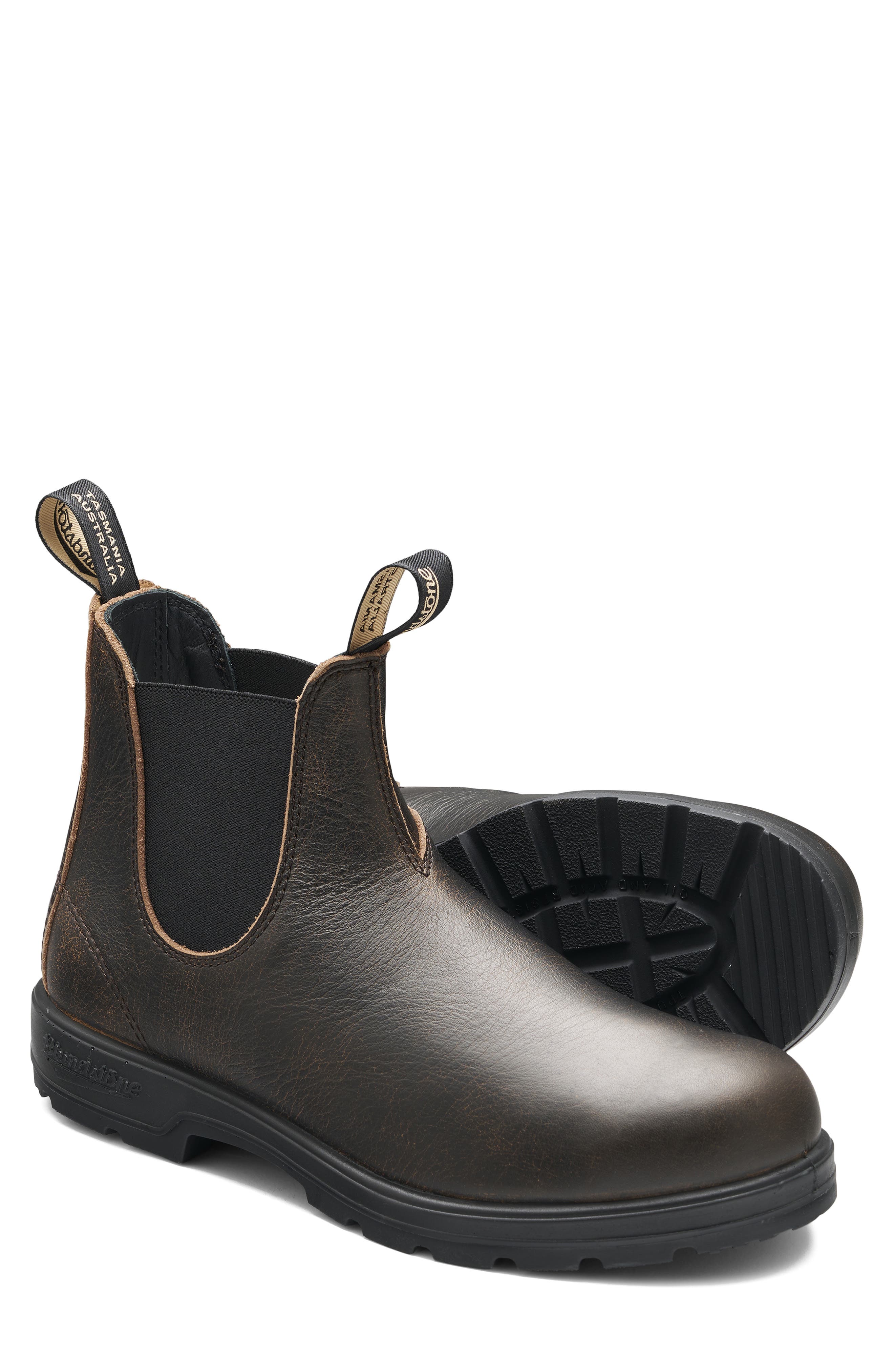 Blundstone Footwear Water Resistant Classics Chelsea Boot, Main, color, Vintage Brown