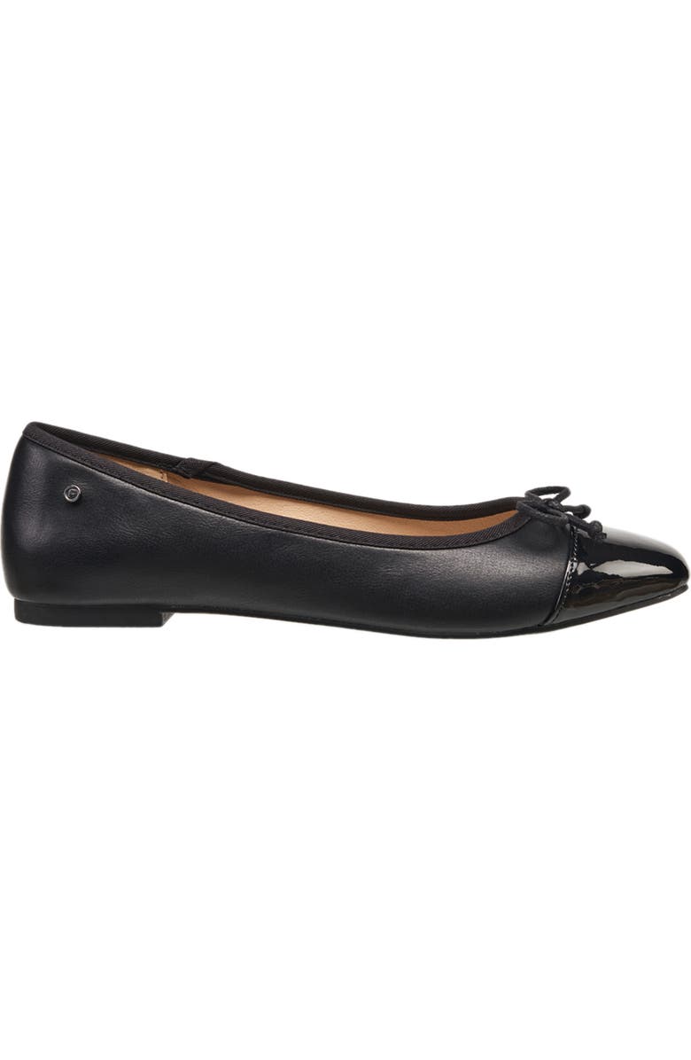 French Connection Chic Cap Toe Flat, Alternate, color,