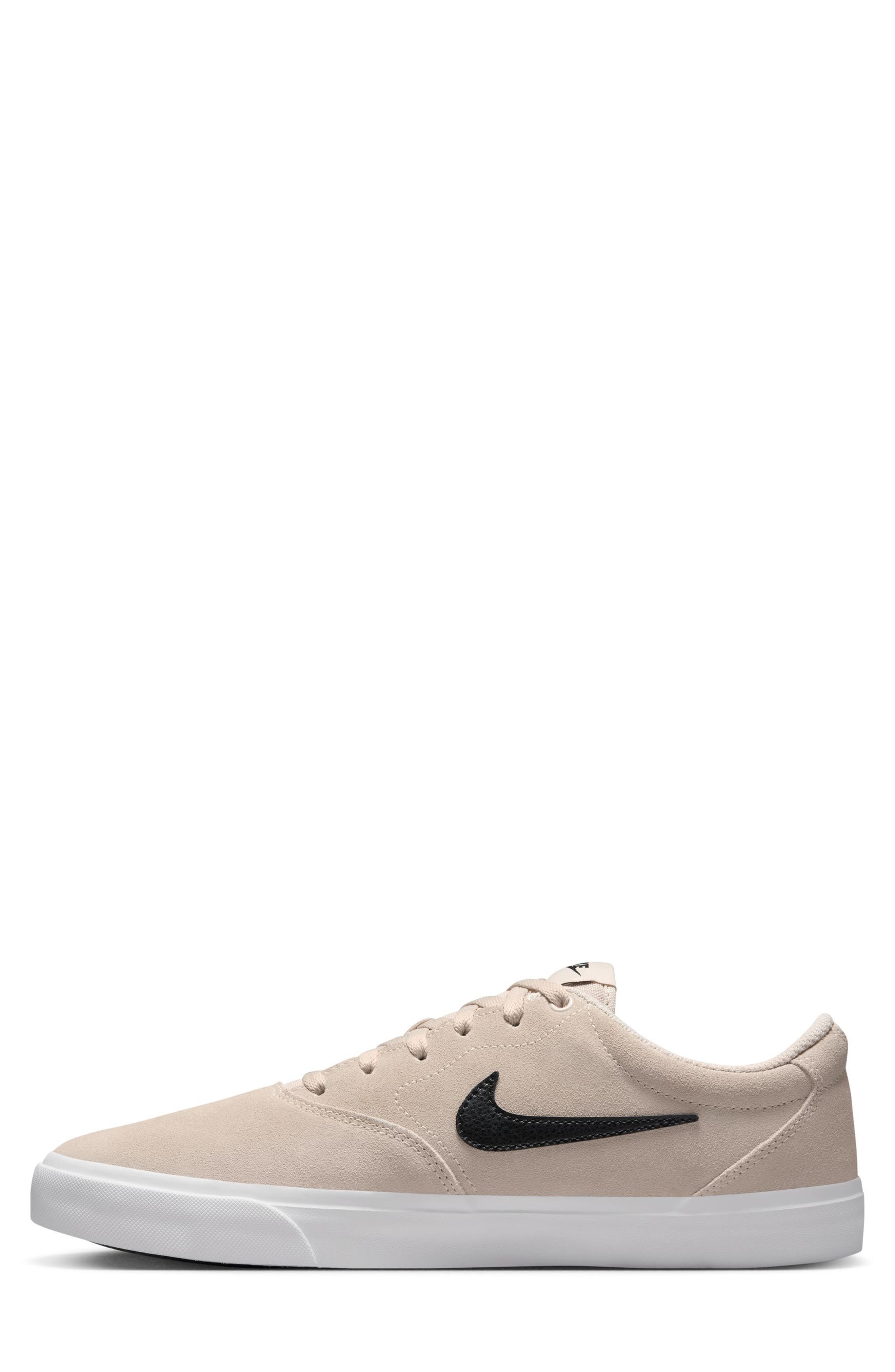 Nike Charge Skate Sneaker, Alternate, color, White/ Black/ Light Brown