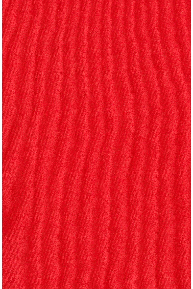 Boat Neck Cotton Top, Alternate, color, RED CHINOISE