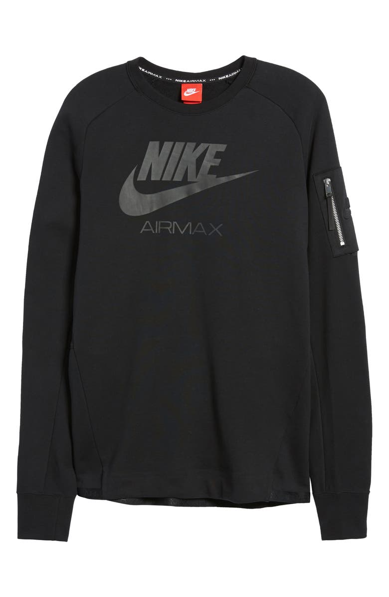 Nike NSW Air Max Crewneck Sweatshirt, Alternate, color,