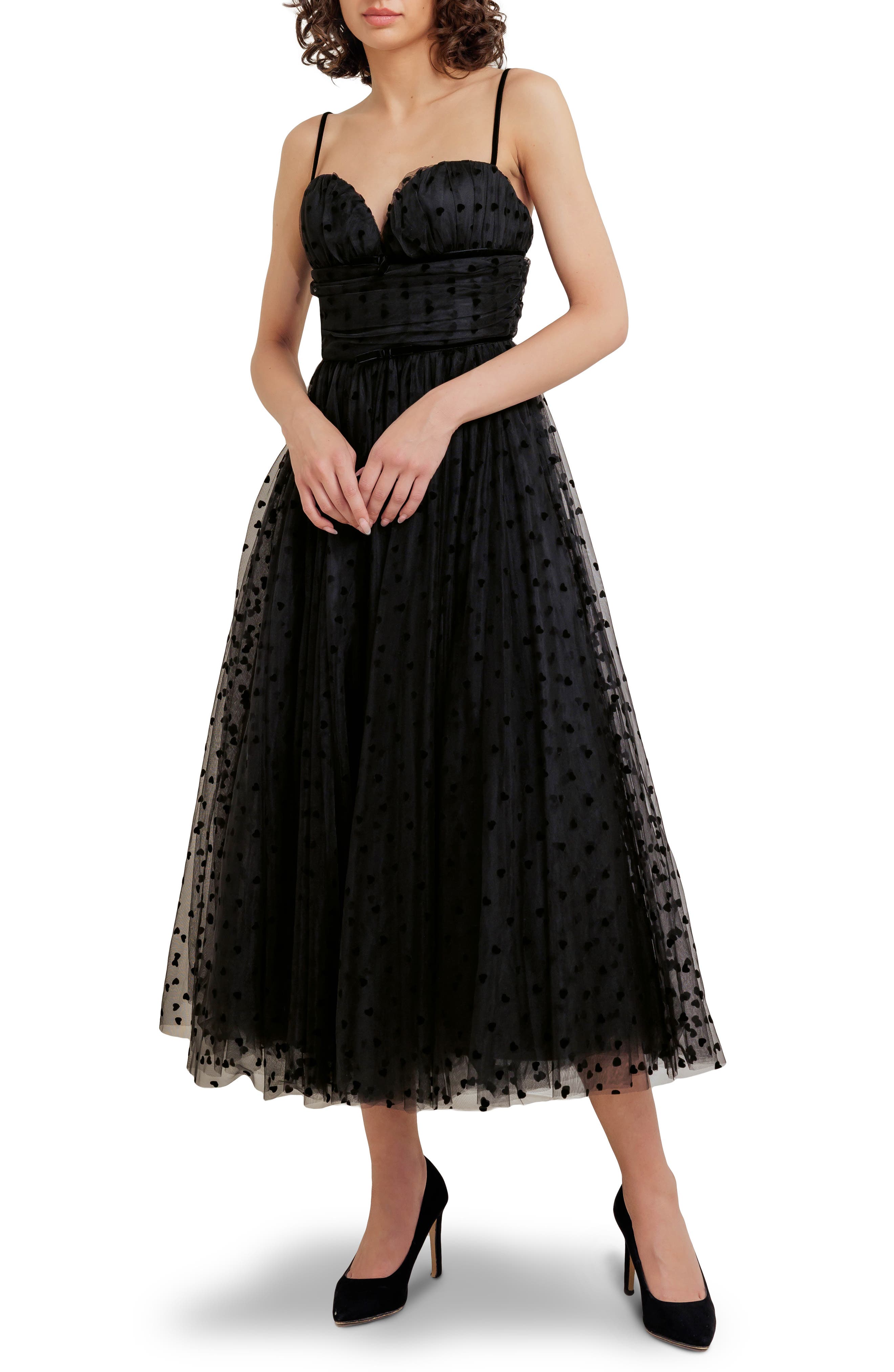 Tulle Midi Dress