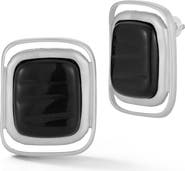 SPHERA MILANO Rectangular Drop Earrings