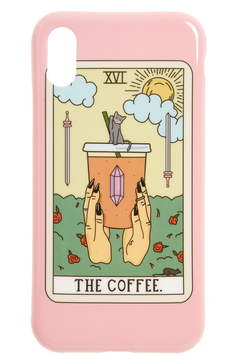 Recover The Coffee iPhone Xs & XR Max Case, Main, color,