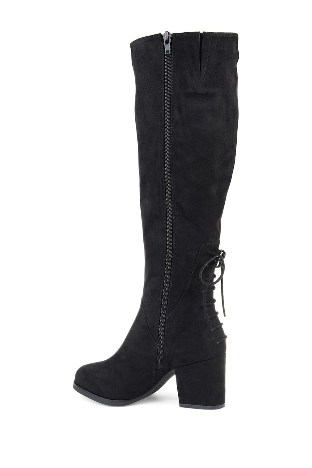 Journee Collection Leeda Boot, Alternate, color, Black