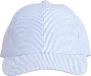 Bruno Magli Stripe Baseball Cap