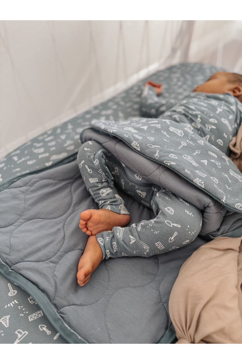 Unisex Baby Long Sleeve Transitional Swaddle Sleep Sack, Easy Diaper Changes, 2.5 TOG, Alternate, color, Construction