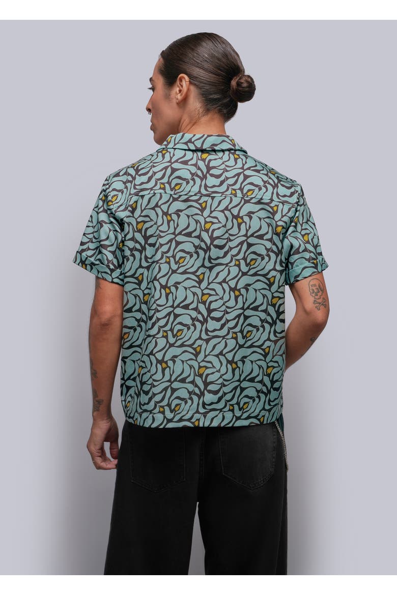 The Everyday Camp Button Up, Alternate, color, PETAL WAVE MOCHA